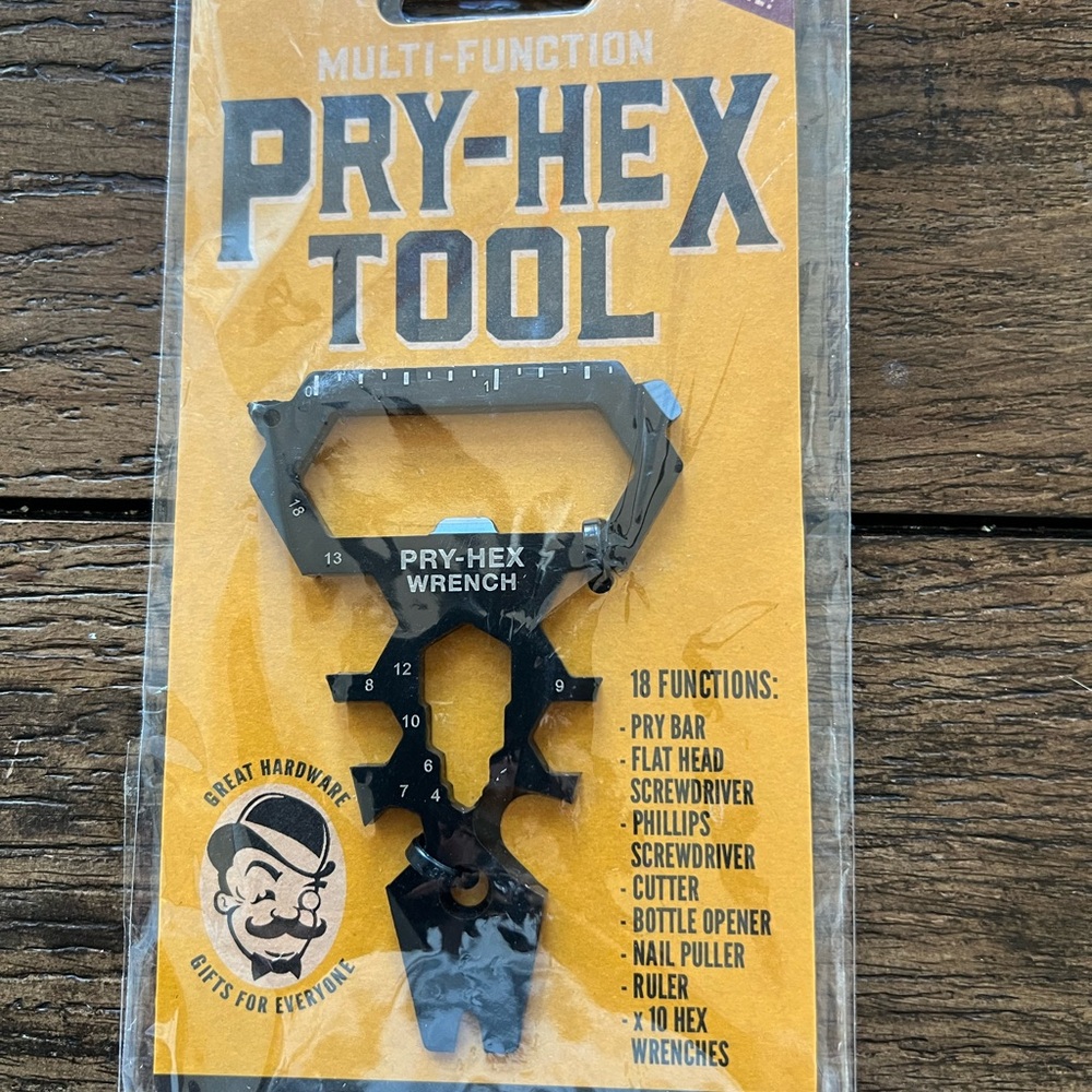 Black Pry-Hex Tool